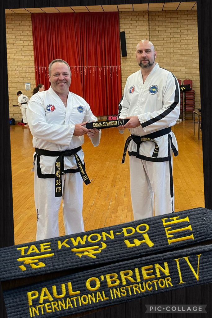 Black belt presentation
